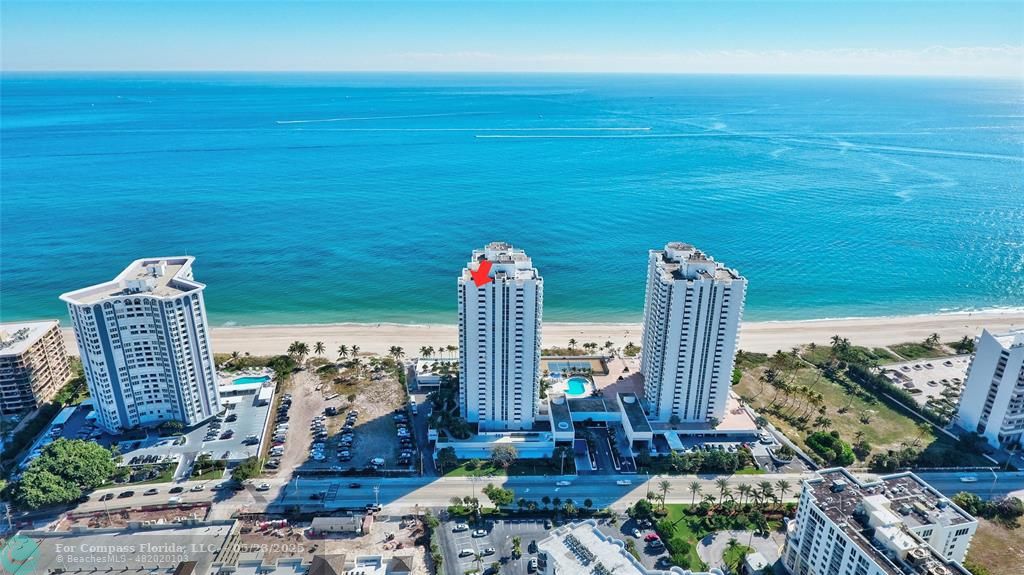 1360 South Ocean Boulevard, Unit 2806 Pompano Beach, FL 33062 - Photo 30 of 37 a city view with tall buildings