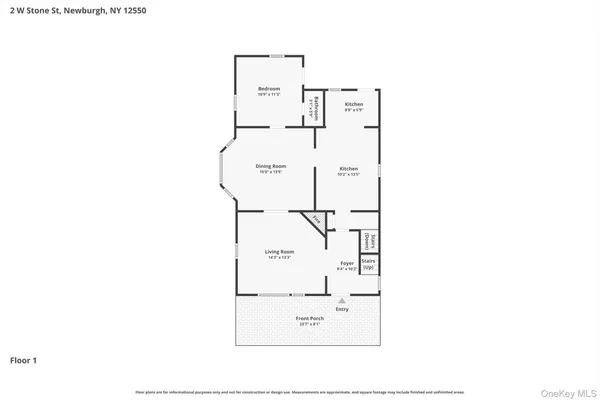 $379,900 | 2 West Stone Street, Newburgh, NY 12550