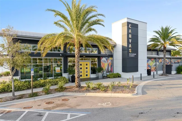 a view of staircase with city view