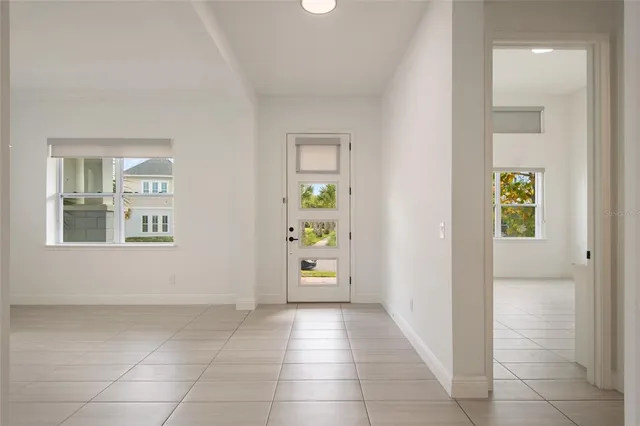 a view of an entryway of the house