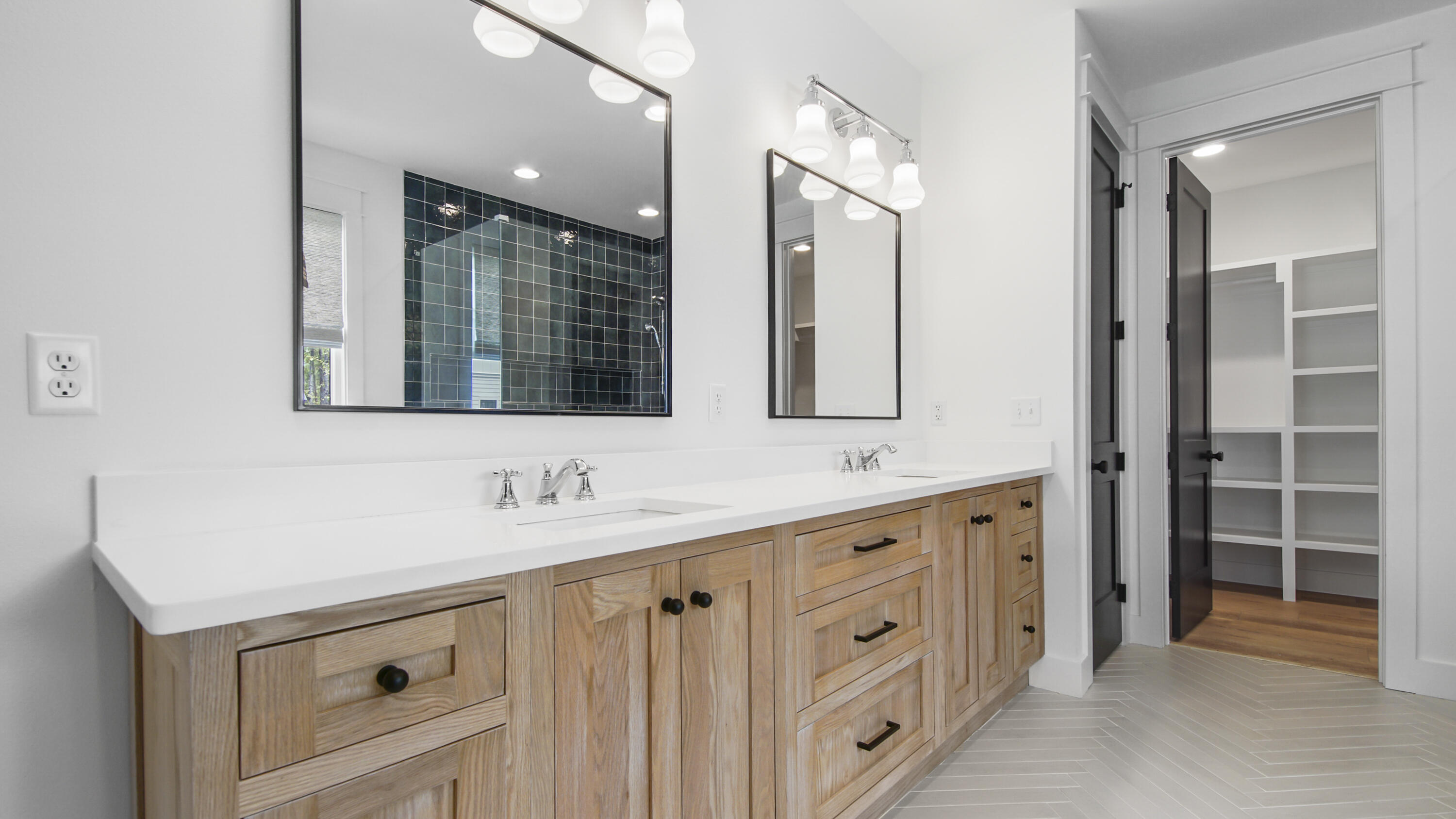 515 Hideaway Circle Santa Rosa Beach, FL 32459 - Photo 27 of 64 a bathroom with a sink and a mirror