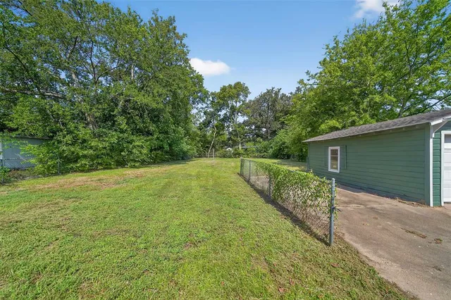 a view of outdoor space and yard