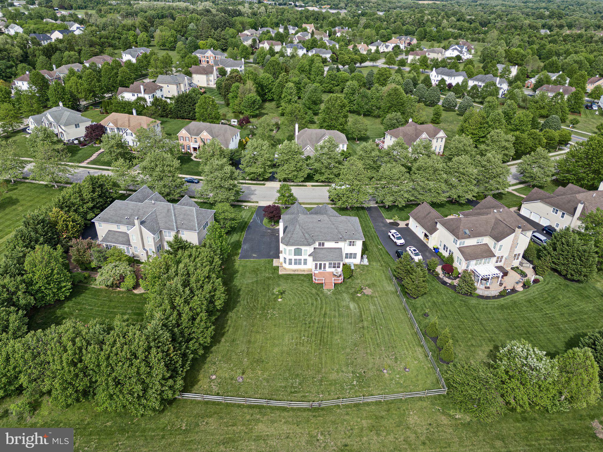 407 Nattull Drive Bear, DE 19701 - Photo 51 of 65 an aerial view of a house with yard