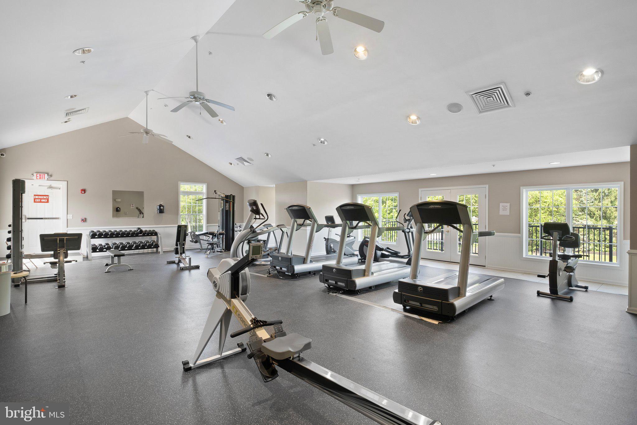 407 Nattull Drive Bear, DE 19701 - Photo 61 of 65 a view of a room with gym equipment