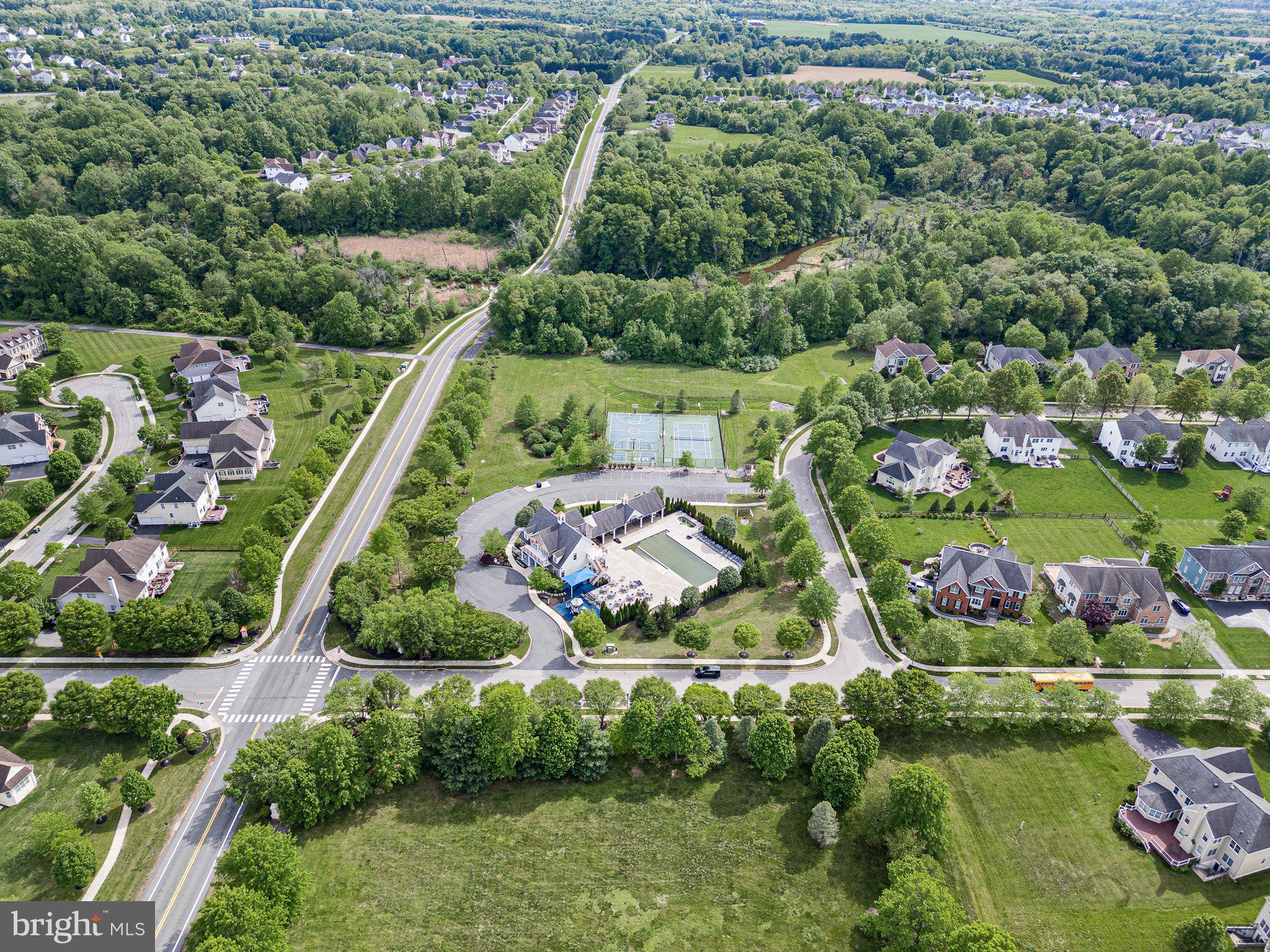 407 Nattull Drive Bear, DE 19701 - Photo 65 of 65 an aerial view of residential houses with outdoor space and street view