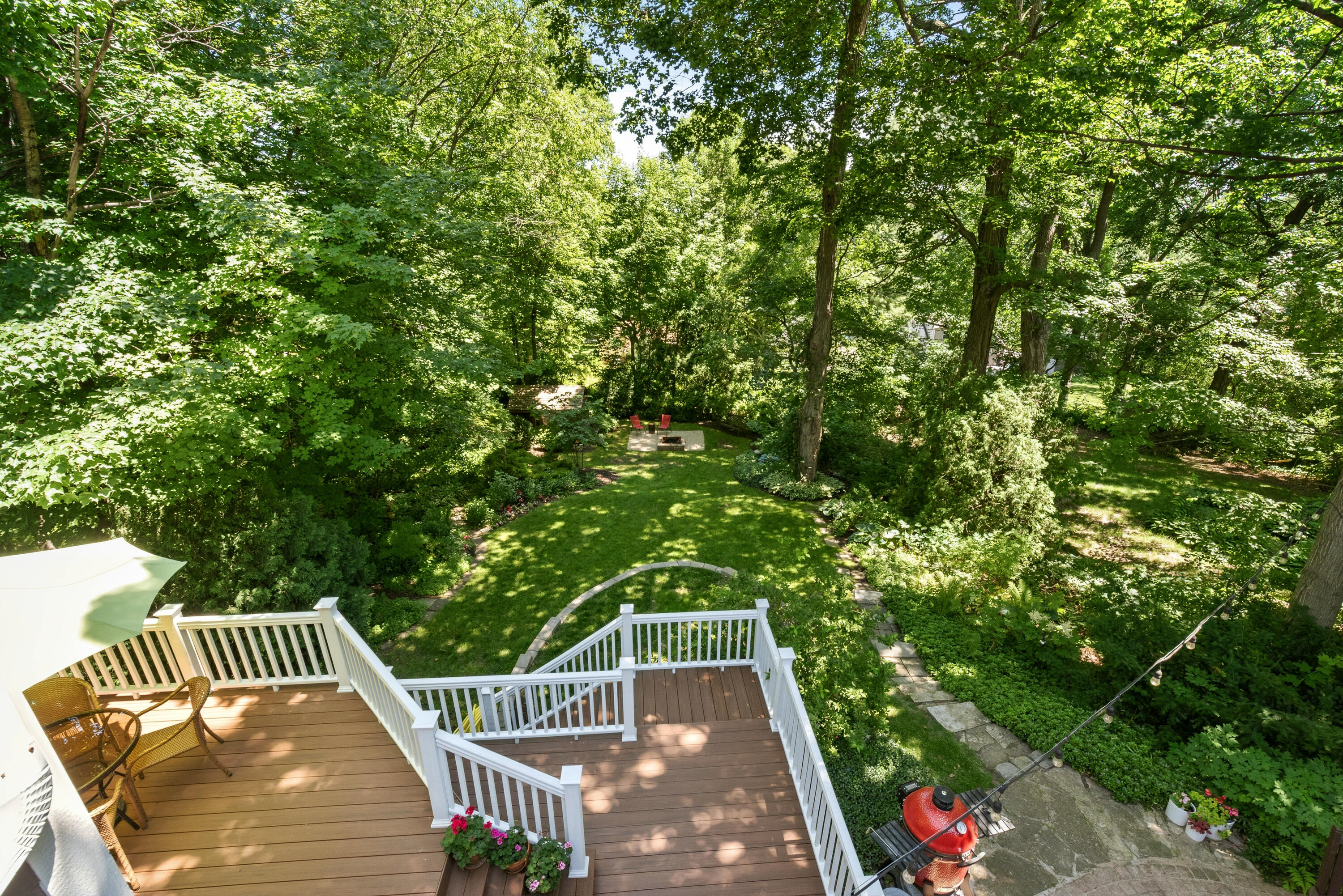 900 Apple Tree Lane Brookfield, WI 53005 - Photo 53 of 75 View from Upper Balcony