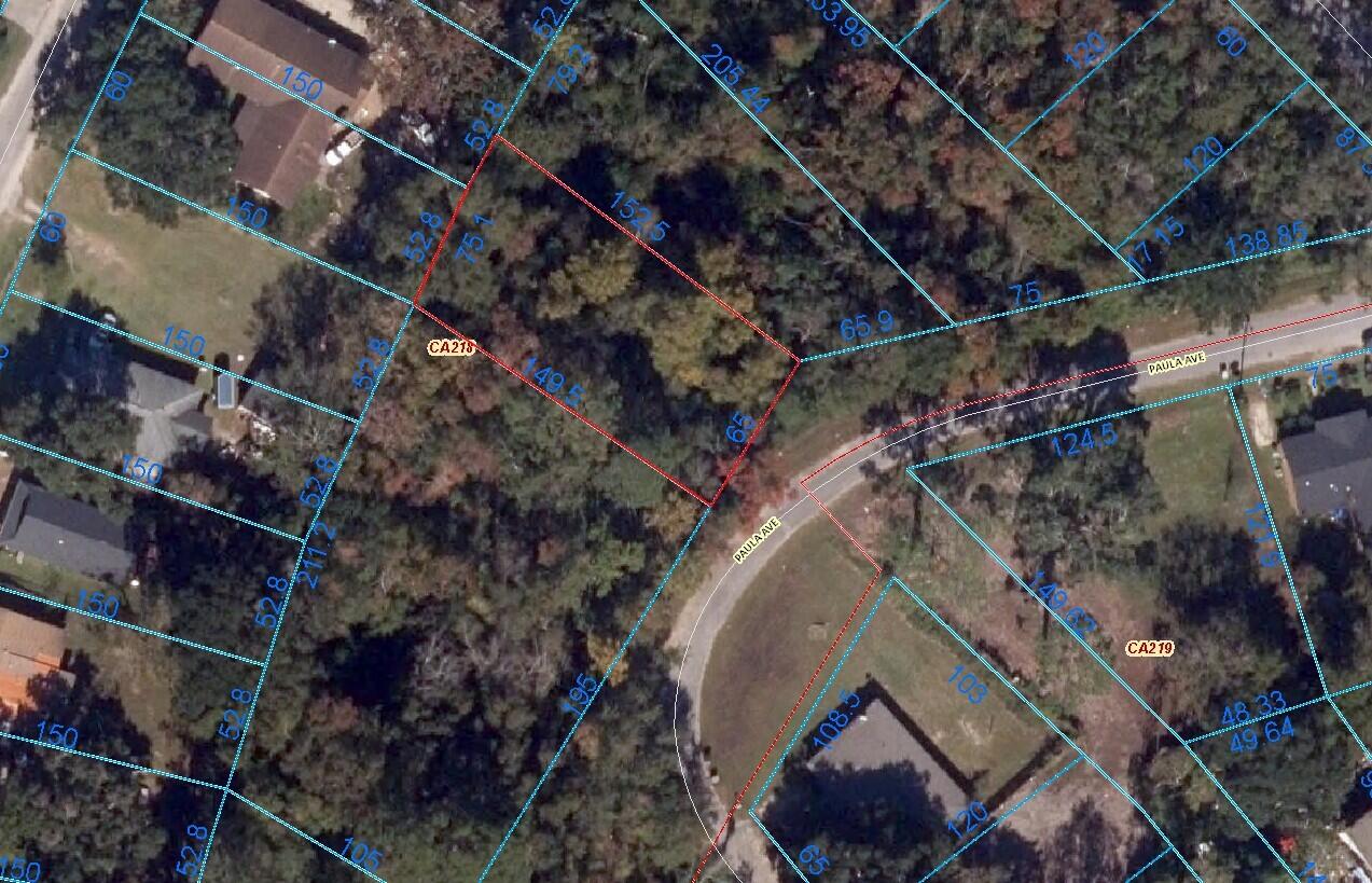 Lot 20-600 Paula Avenue Pensacola, FL 32507 - Photo 1 of 5 a bird view of a backyard