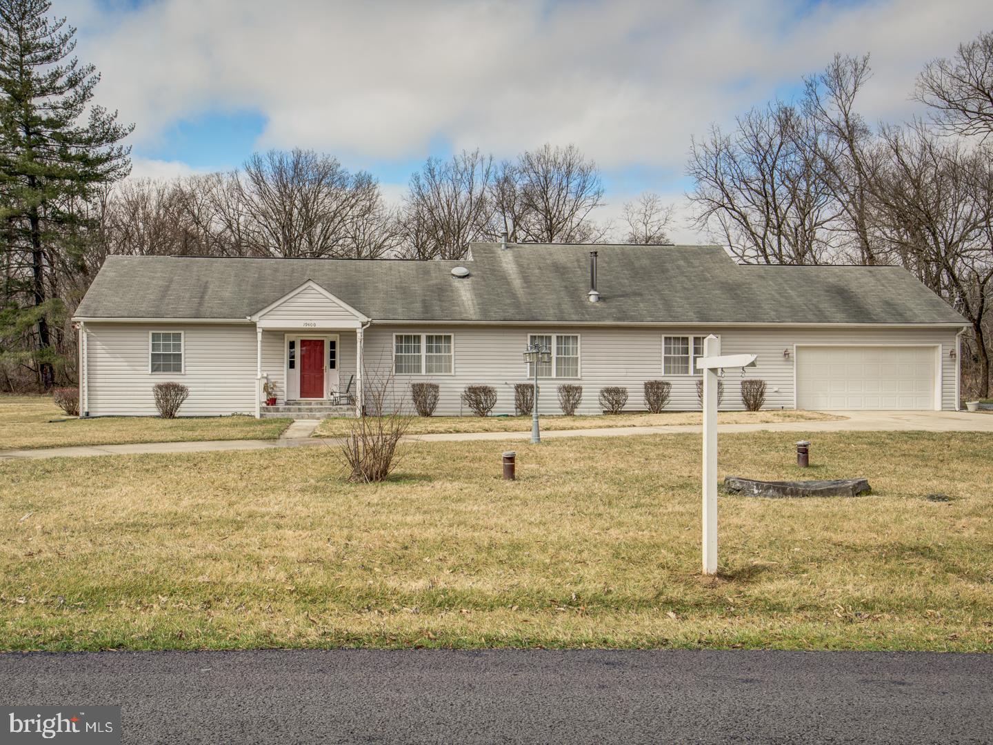 a view of house with outdoor space