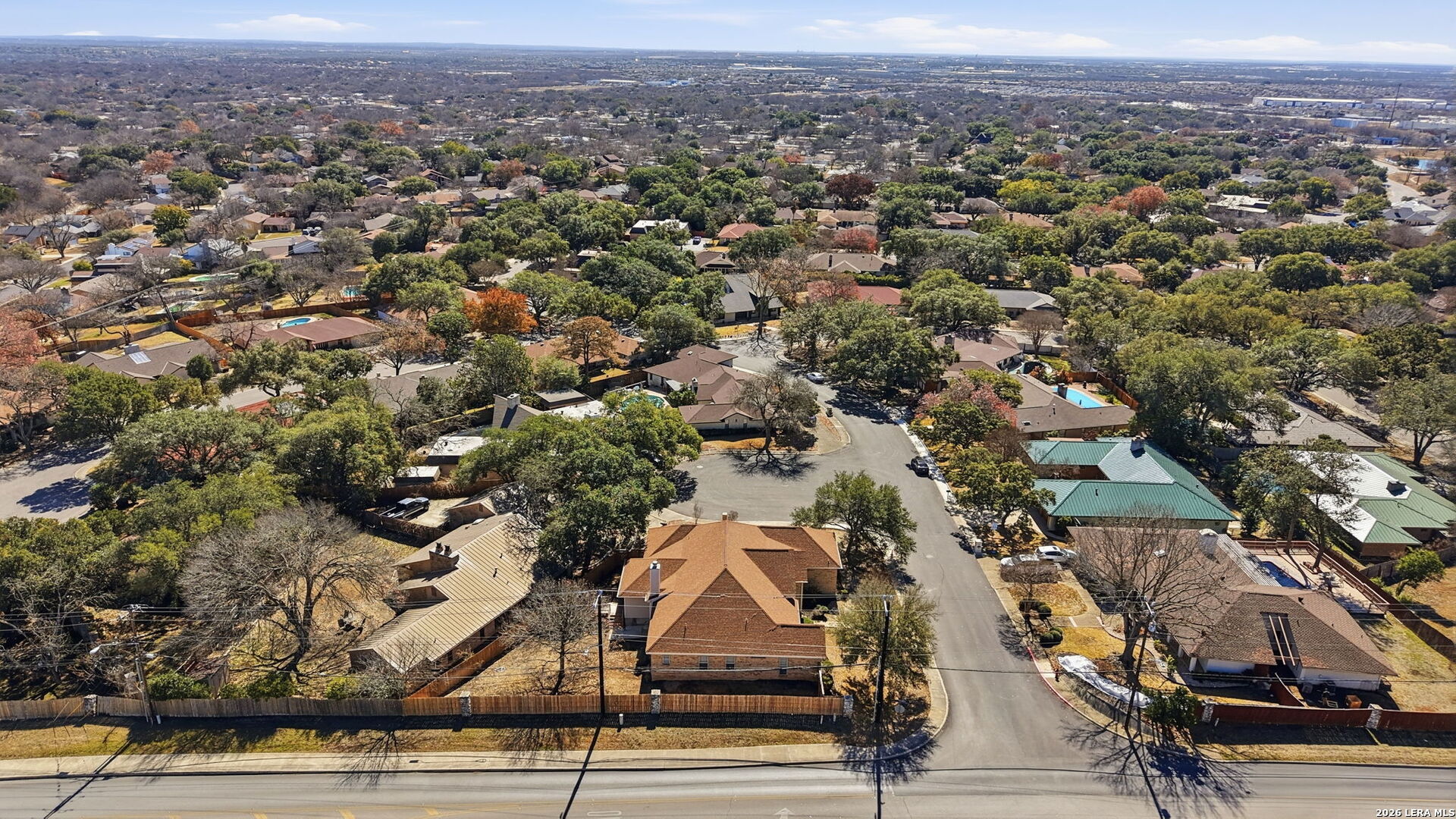 8814 Spanish Moss Windcrest, TX 78239 - Photo 48 of 50 an aerial view of multiple house