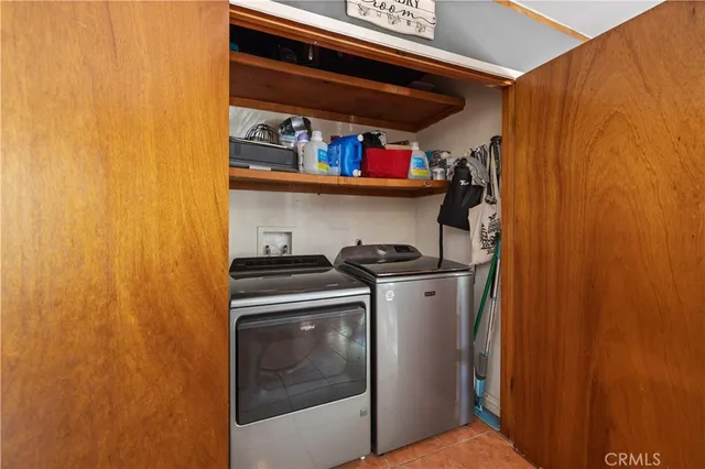 a view of storage and utility room