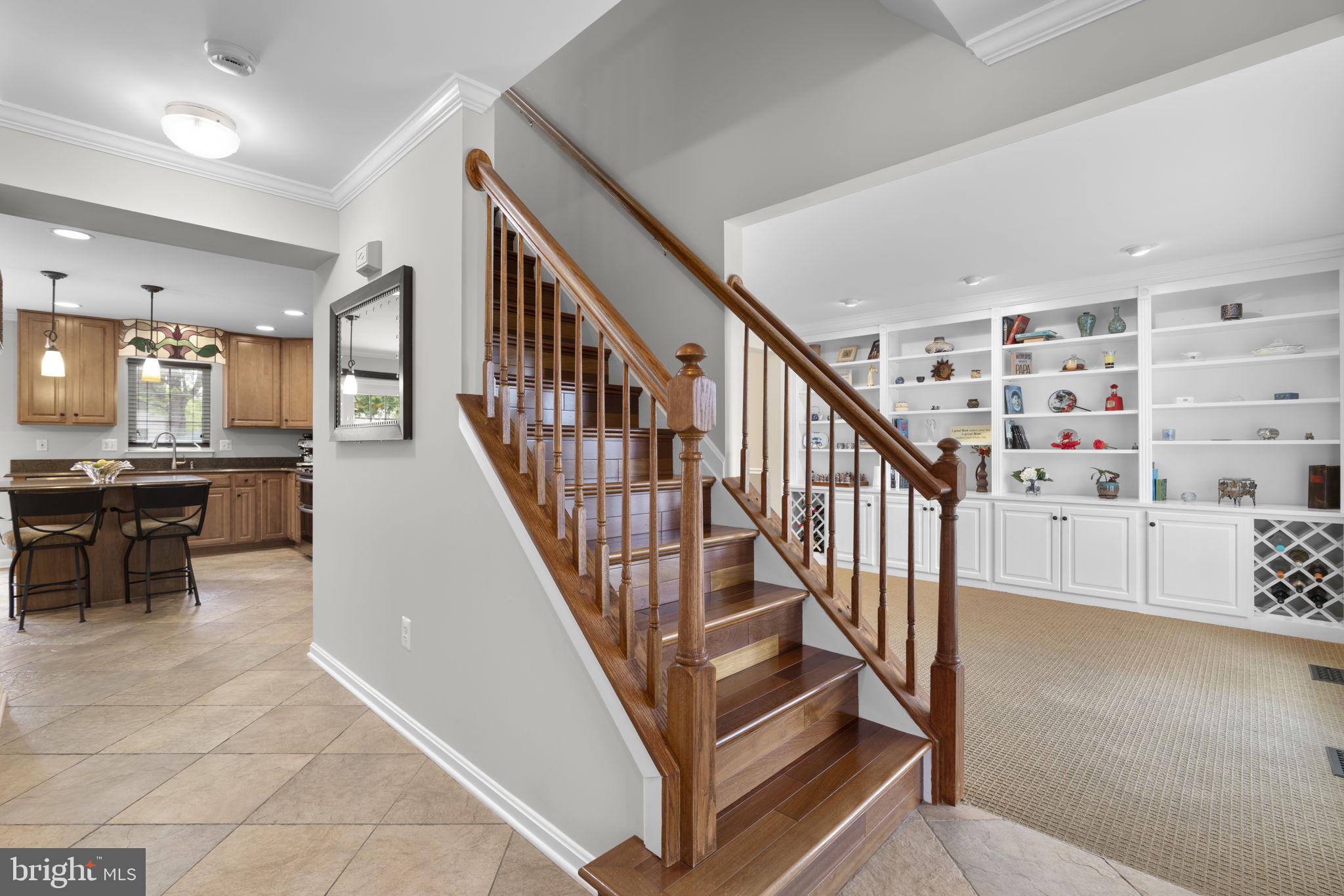5904 Clear Ridge Road Elkridge, MD 21075 - Photo 17 of 58 Welcoming foyer w/wood staircase to upper level
