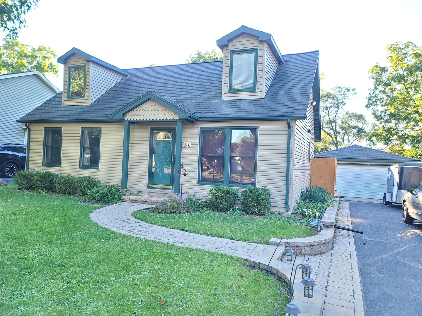 419 Foster Road Wauconda, IL 60084 - Photo 13 of 32 a front view of a house with a yard
