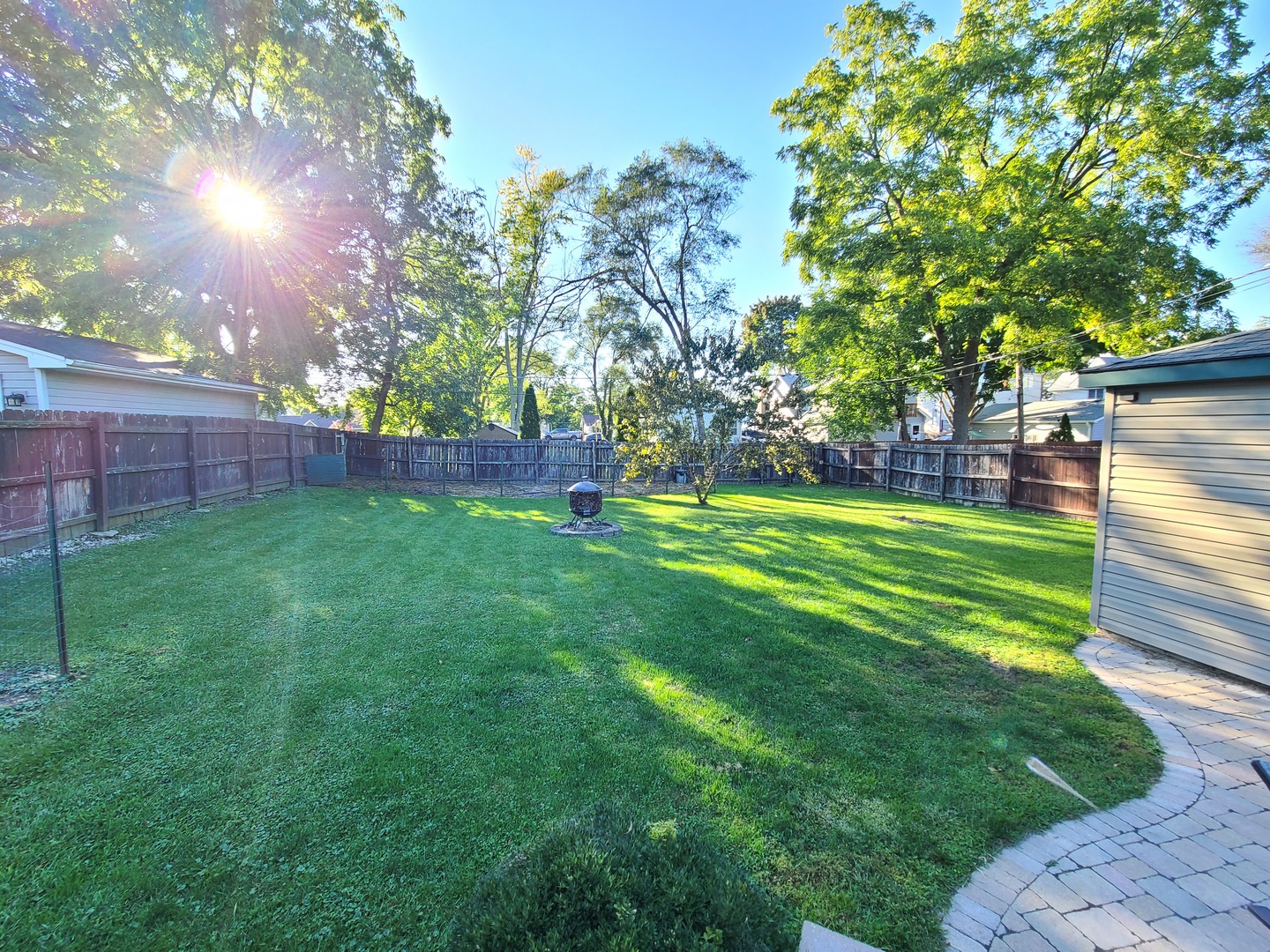 419 Foster Road Wauconda, IL 60084 - Photo 16 of 32 a view of a backyard with a garden