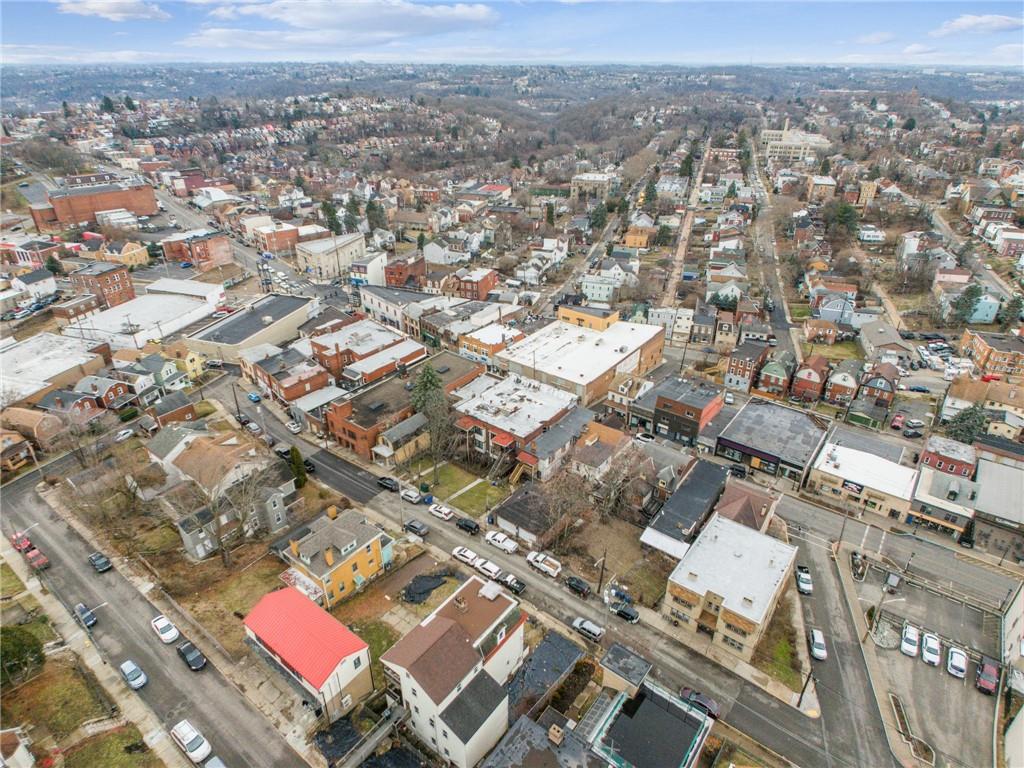 215-217 Brownsville Road Pittsburgh, PA 15210 - Photo 8 of 9 an aerial view of a city