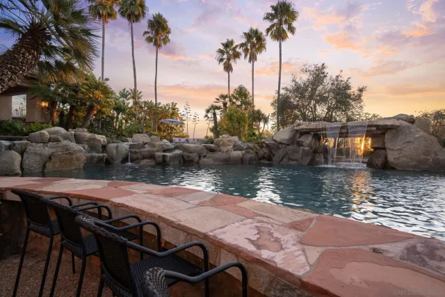 a view of a city with a mountain