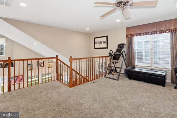 a bed room with a bed and a couch