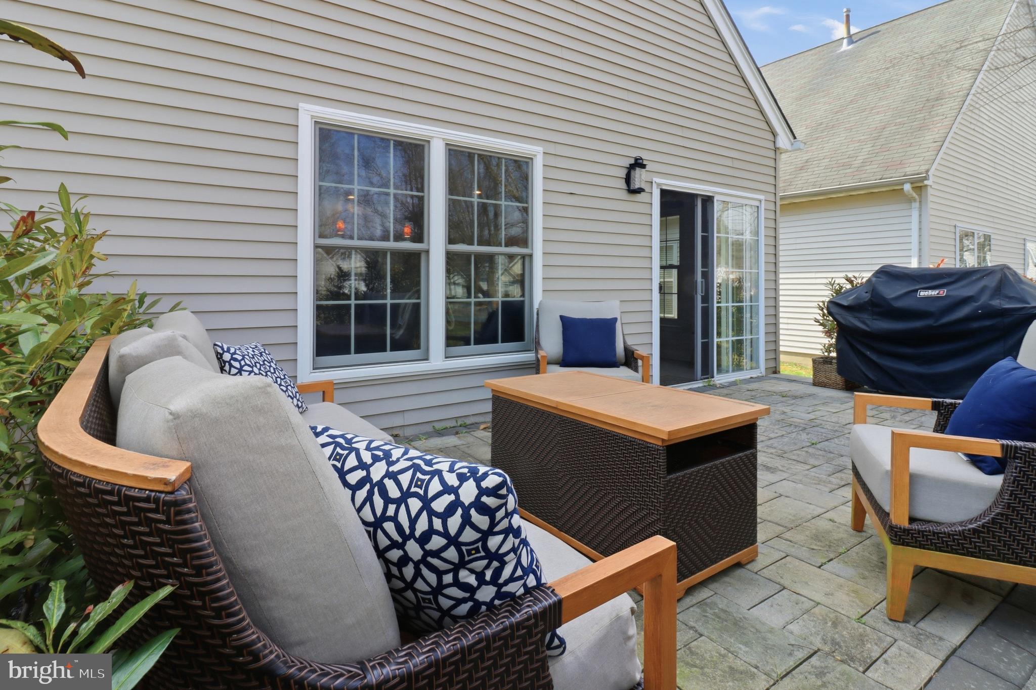 12 Cardinal Flower Lane Princeton Junction, NJ 08550 - Photo 44 of 62 a balcony with furniture and a potted plant