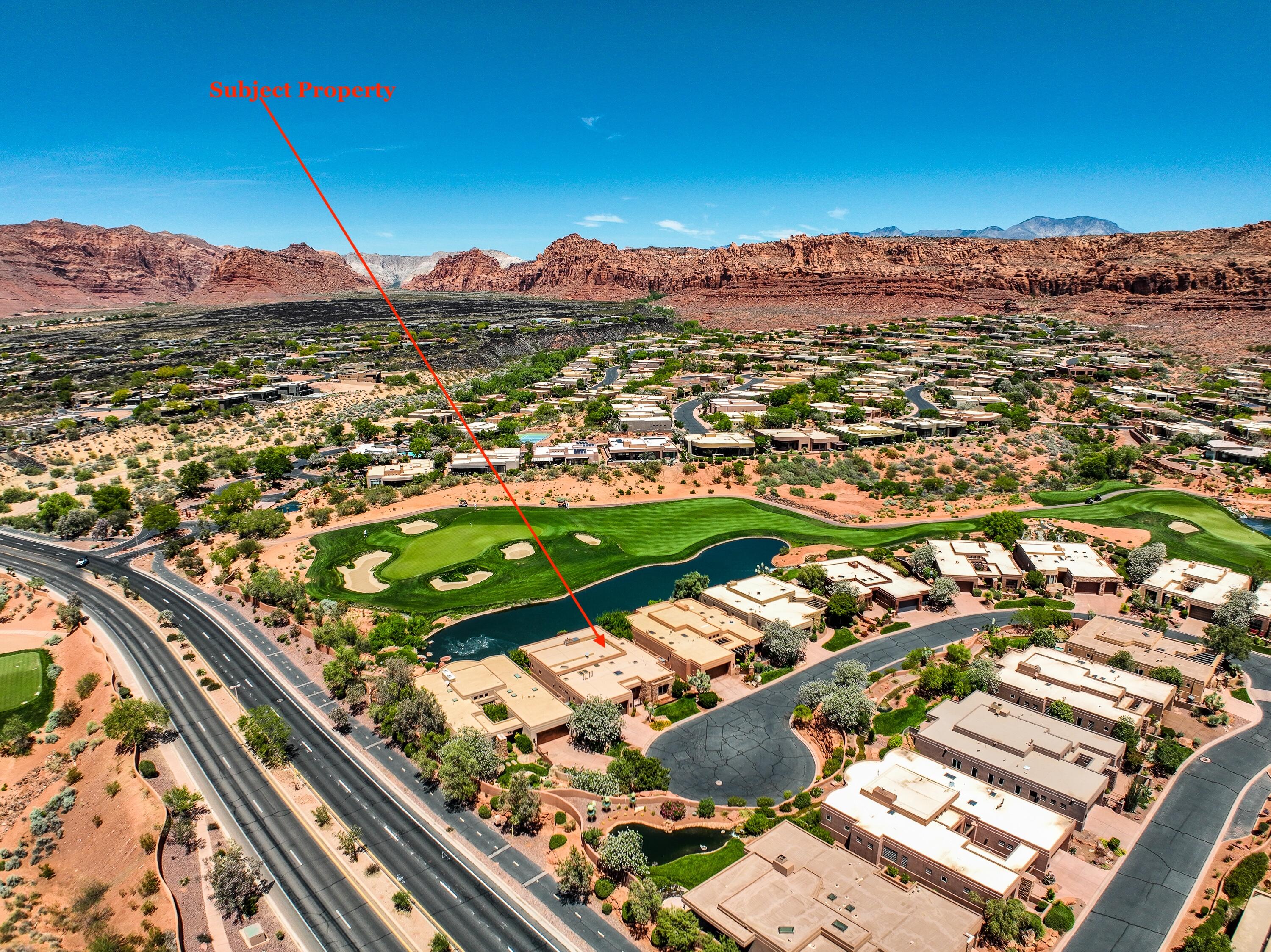 2410 West Entrada Trail, Unit 25 St. George, UT 84770 - Photo 19 of 45 Aerial