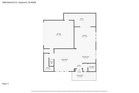 $1,268,000 | 2658 Admiral Circle, Hayward, CA 94545