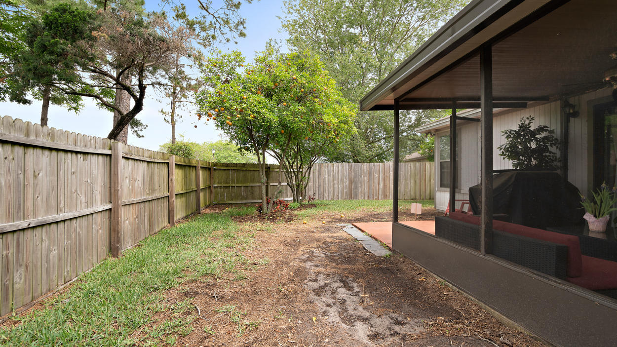 2360 Bitternut Way Jacksonville, FL 32246 - Photo 24 of 26 a view of backyard with green space