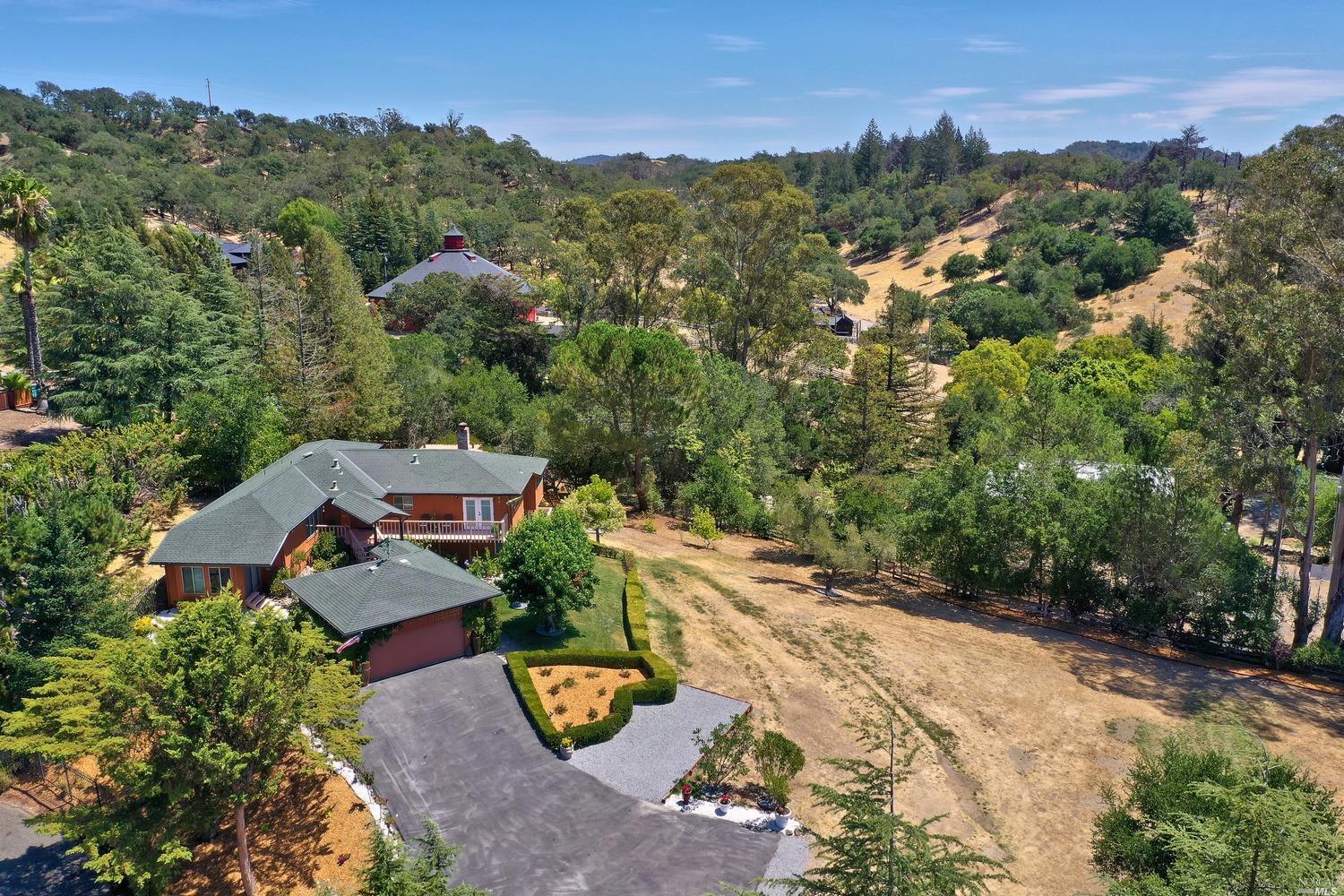 10530 Pelham Drive Windsor, CA 95492 - Photo 1 of 1 an aerial view of a house with yard