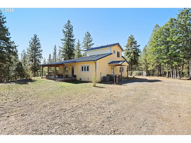 a house with a outdoor space
