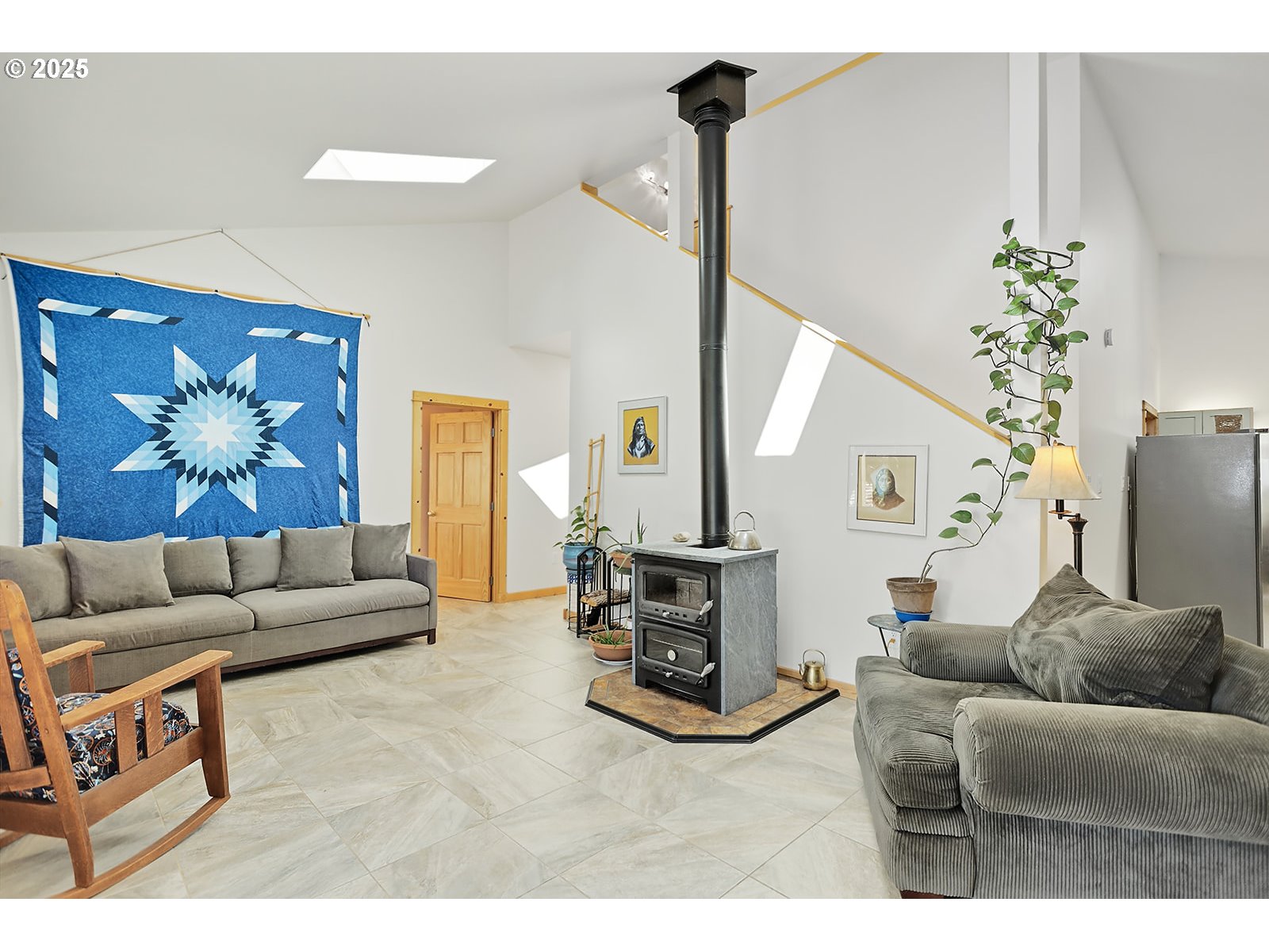 27 Whispering Pines Goldendale, WA 98620 - Photo 14 of 41 a living room with furniture and a chandelier