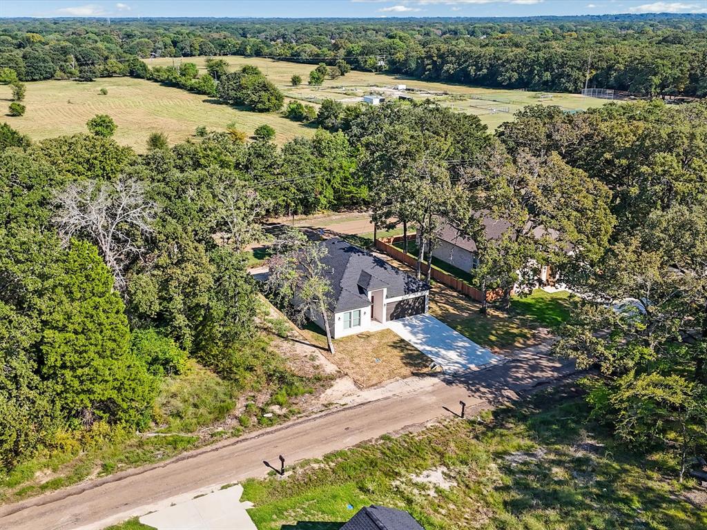 6123 Inca Drive Mabank, TX 75156 - Photo 29 of 31 an aerial view of residential houses with outdoor space and trees