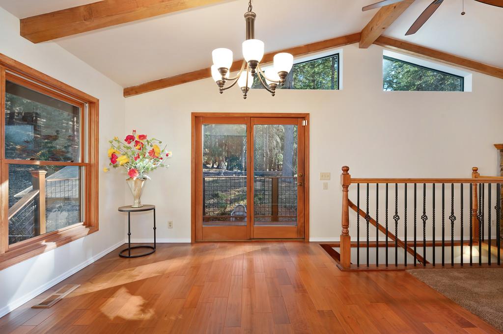 575 Frost Hill Road Alta, CA 95701 - Photo 12 of 82 Dining Room: Abundance of Natural light and view of nature from all windows.