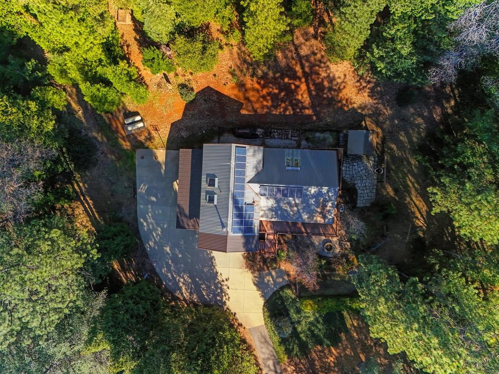 575 Frost Hill Road Alta, CA 95701 - Photo 76 of 82 Above view of home with 22 solar panels that is paid off for the new Buyers