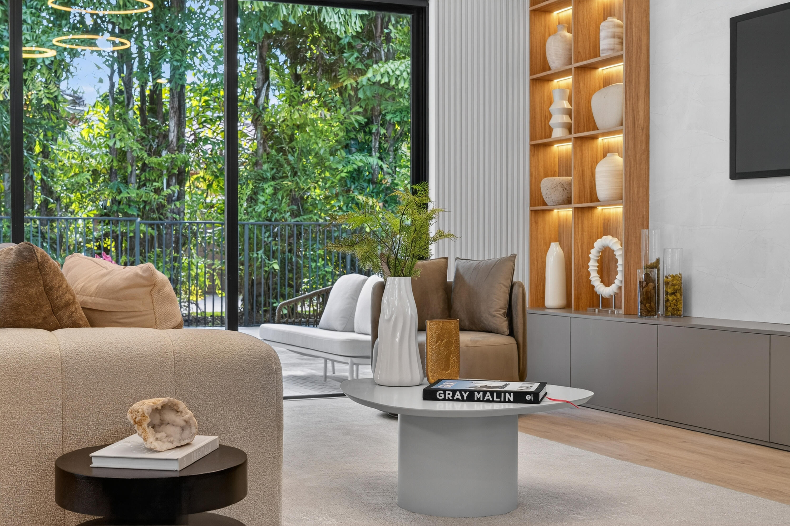 8749 Lewis River Road Delray Beach, FL 33446 - Photo 15 of 32 a living room with furniture and a potted plant