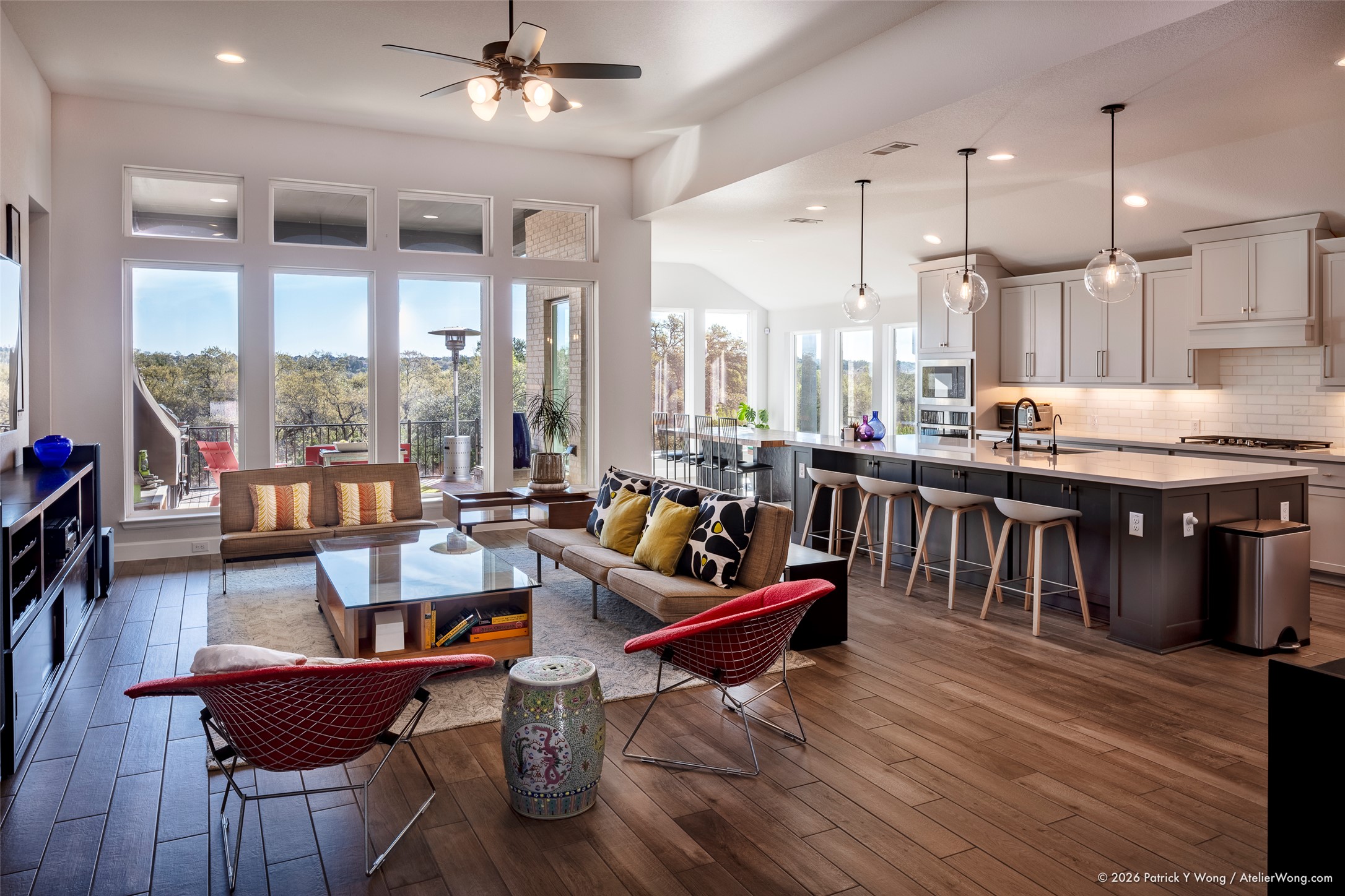 1341 Bryson Rdg Trail Leander, TX 78641 - Photo 36 of 36 Single Story Open Floor Plan w/ walls of large picture windows