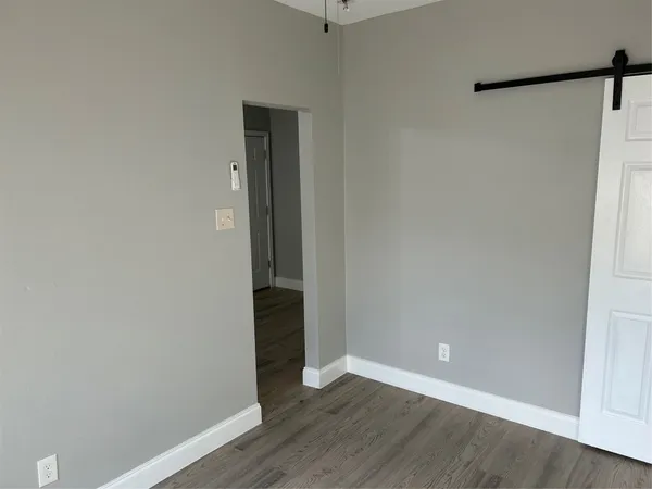 wooden floor in an empty room