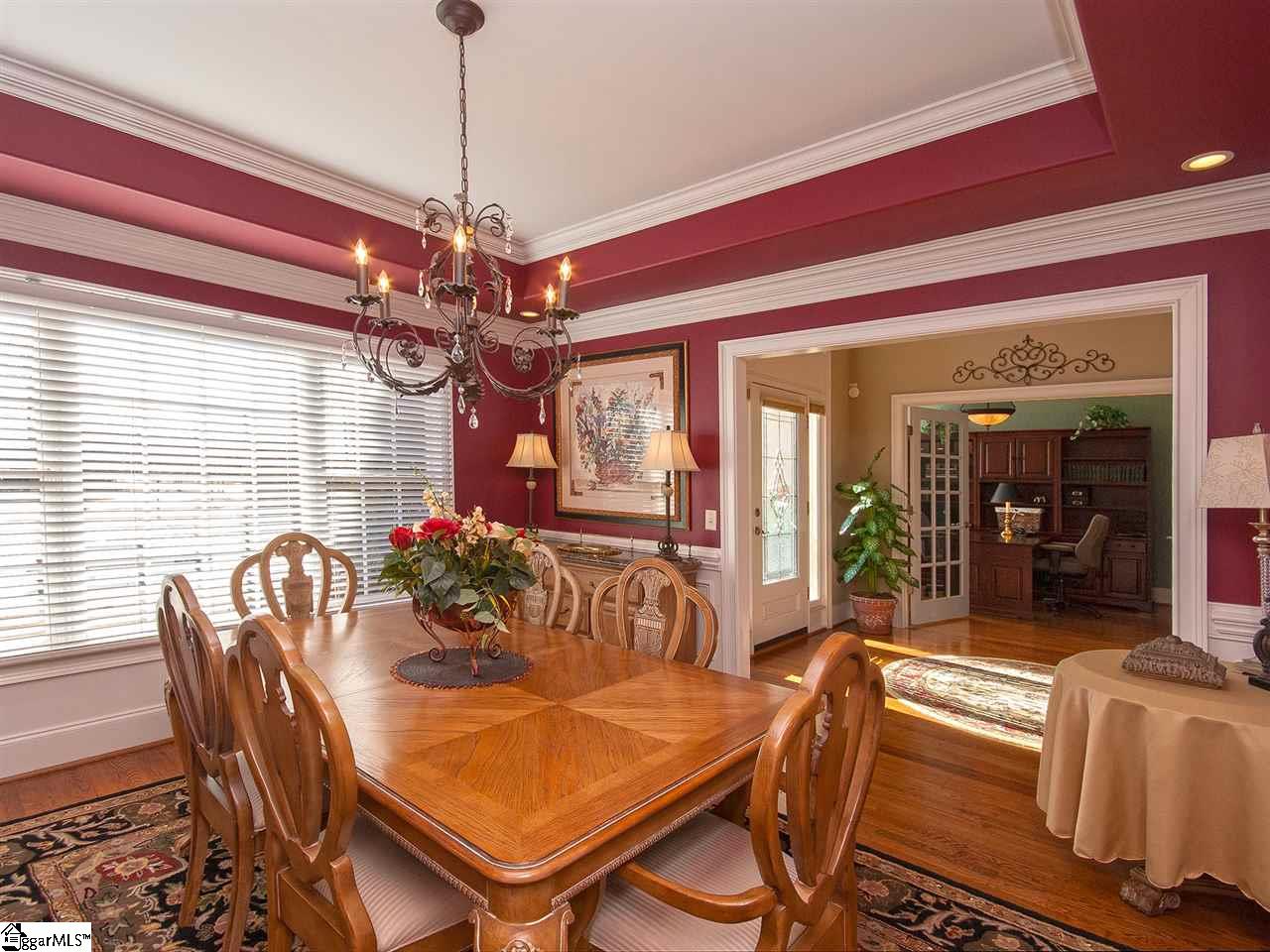 66 Sycamore Ridge Drive Simpsonville, SC 29681 - Photo 4 of 36 Extensive moldings, trey ceiling