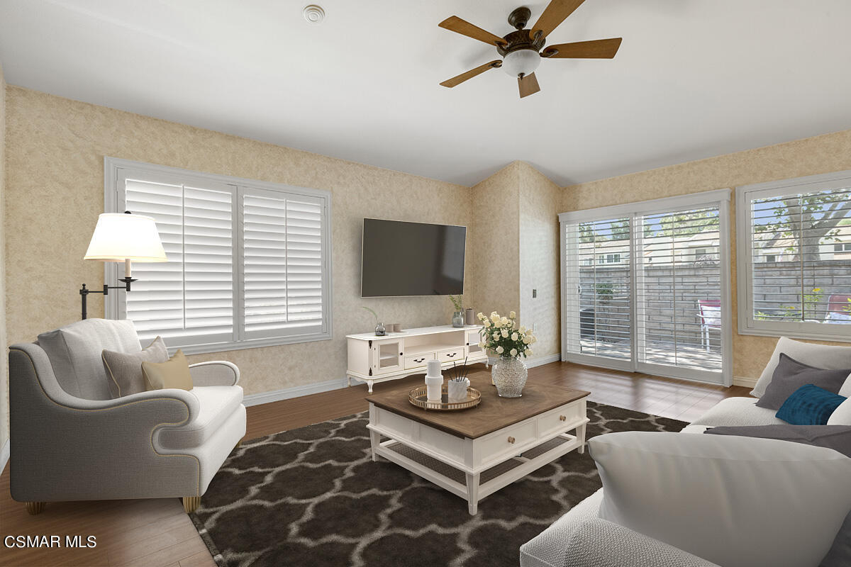 Undisclosed Address Simi Valley, CA 93063 - Photo 3 of 29 a living room with furniture and a flat screen tv