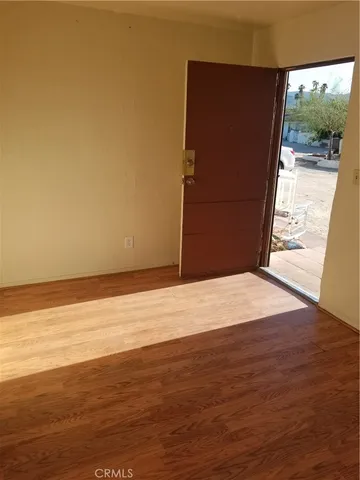 a view of an ocean & beach