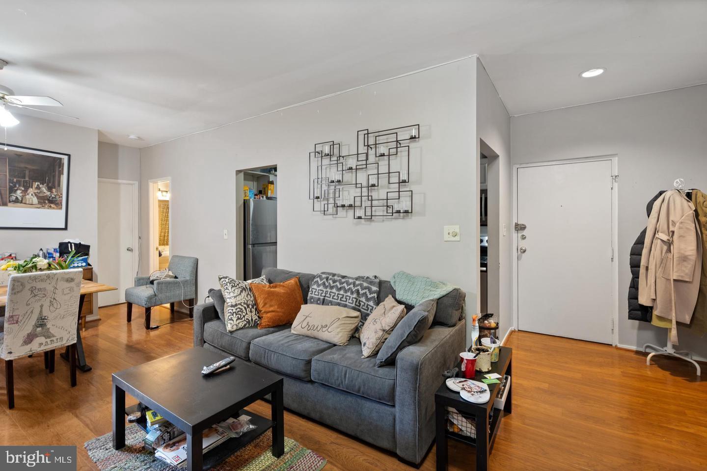 1844 Columbia Road Northwest, Unit 104 Washington, DC 20009 - Photo 10 of 26 Combined Living Room and Dining Area
