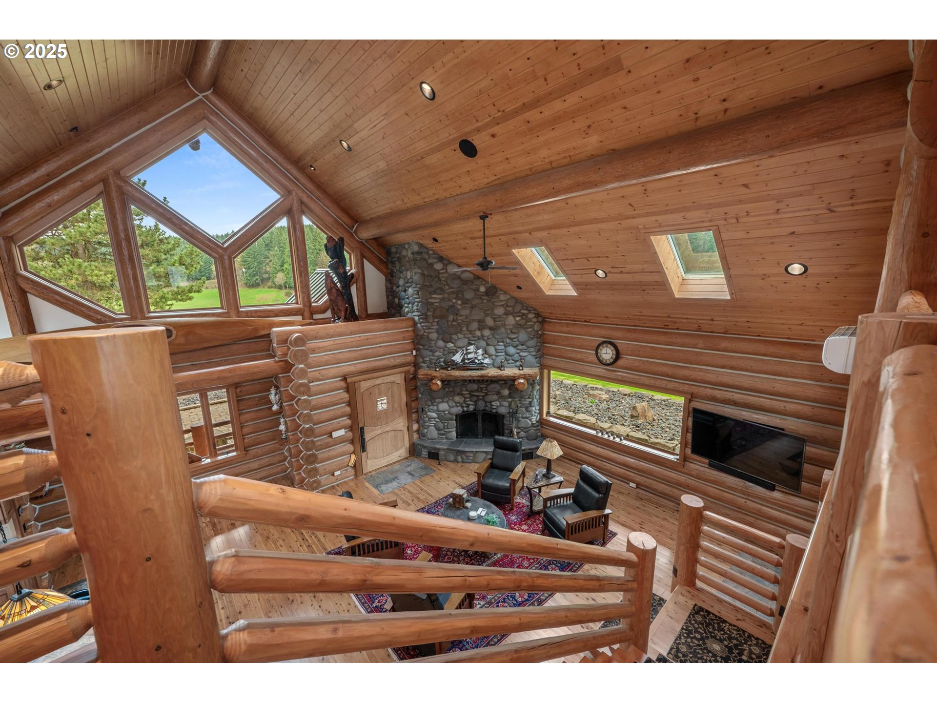 61612 Fays Lane St. Helens, OR 97051 - Photo 13 of 37 a living room with furniture and a fireplace