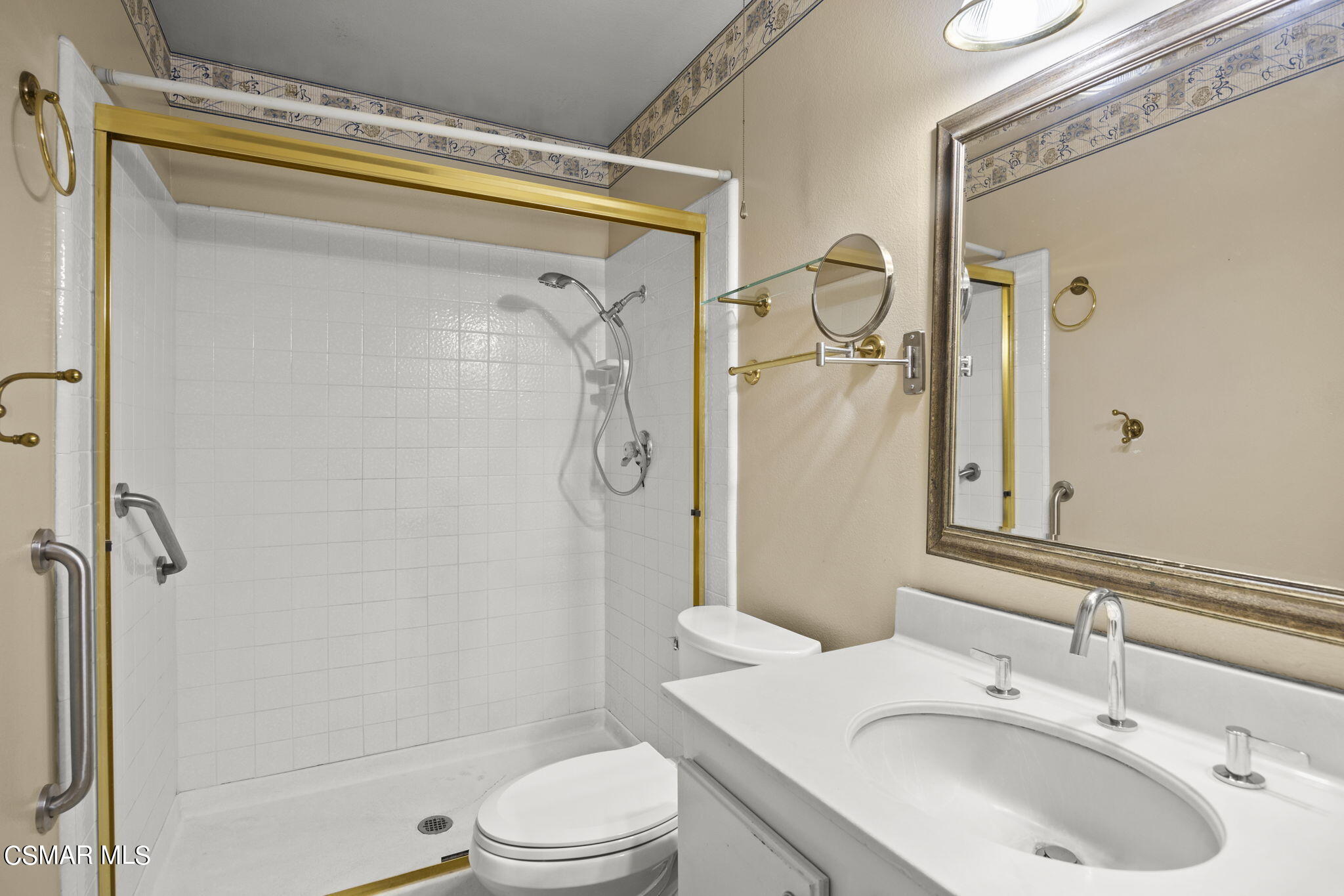 3601 Ketch Avenue Oxnard, CA 93035 - Photo 28 of 37 a bathroom with a sink a toilet and shower