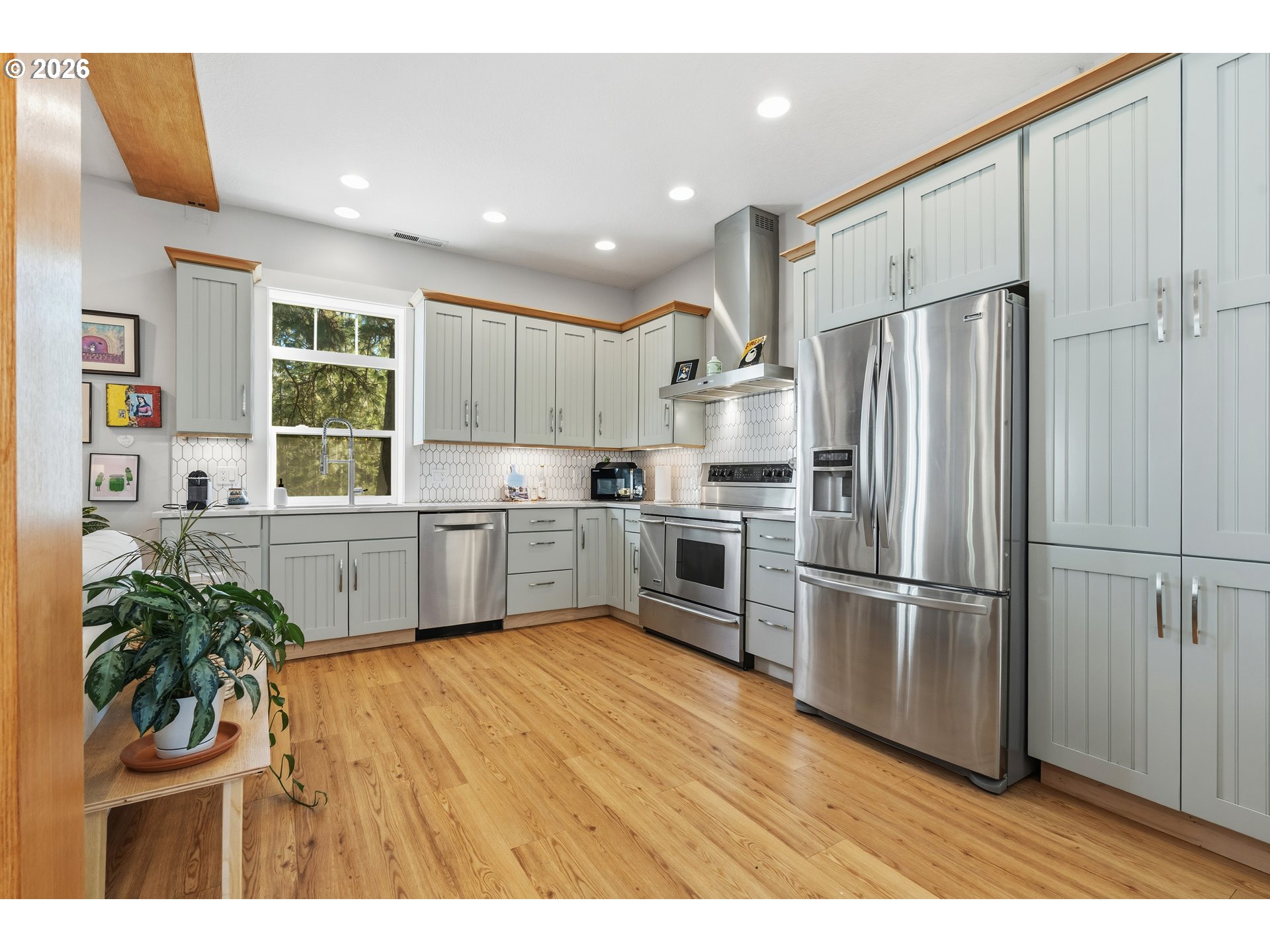 4 Westside Road Trout Lake, WA 98650 - Photo 13 of 45 a kitchen with a refrigerator a sink and a stove