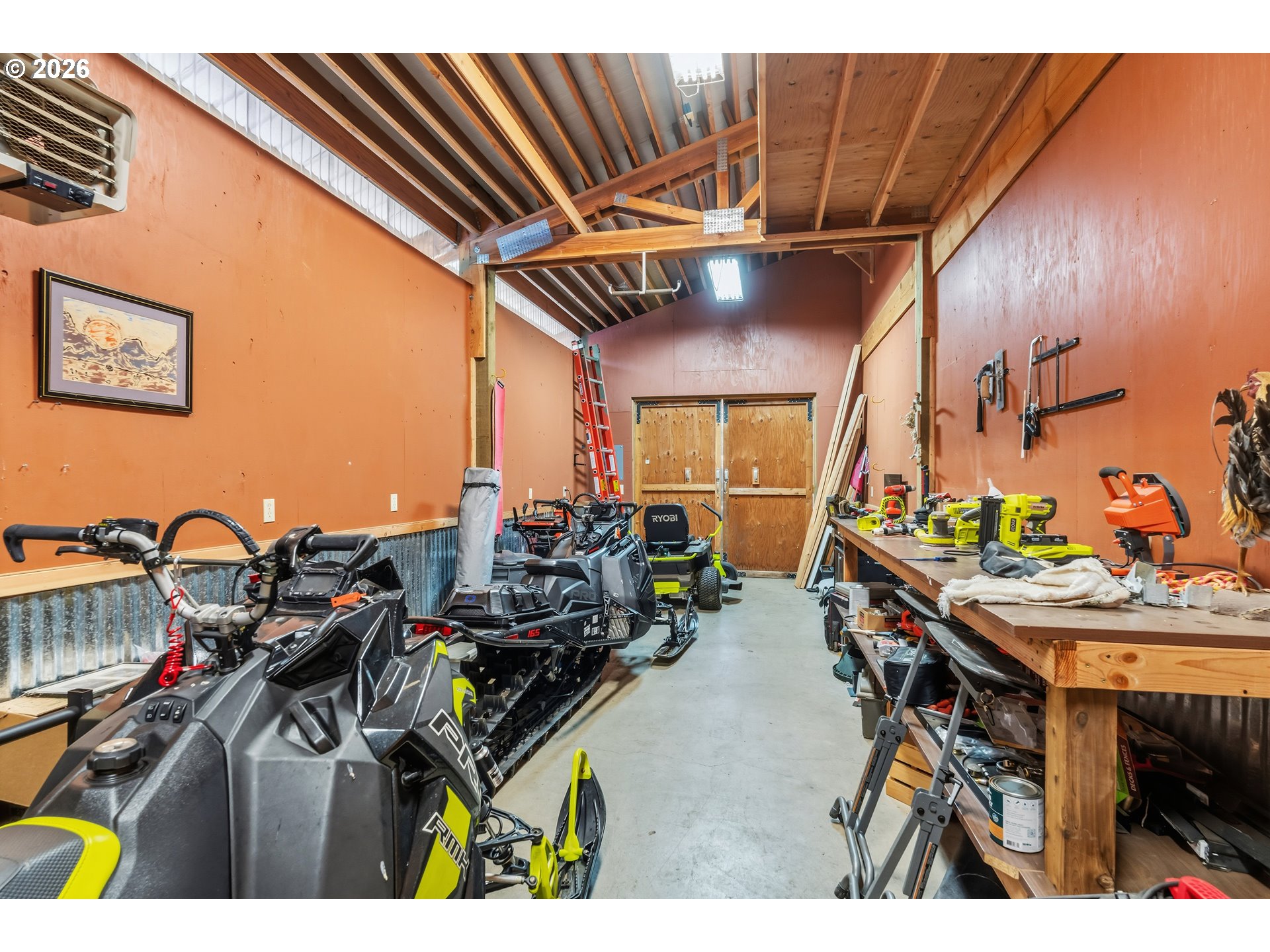 4 Westside Road Trout Lake, WA 98650 - Photo 37 of 45 a view of a room with gym equipment