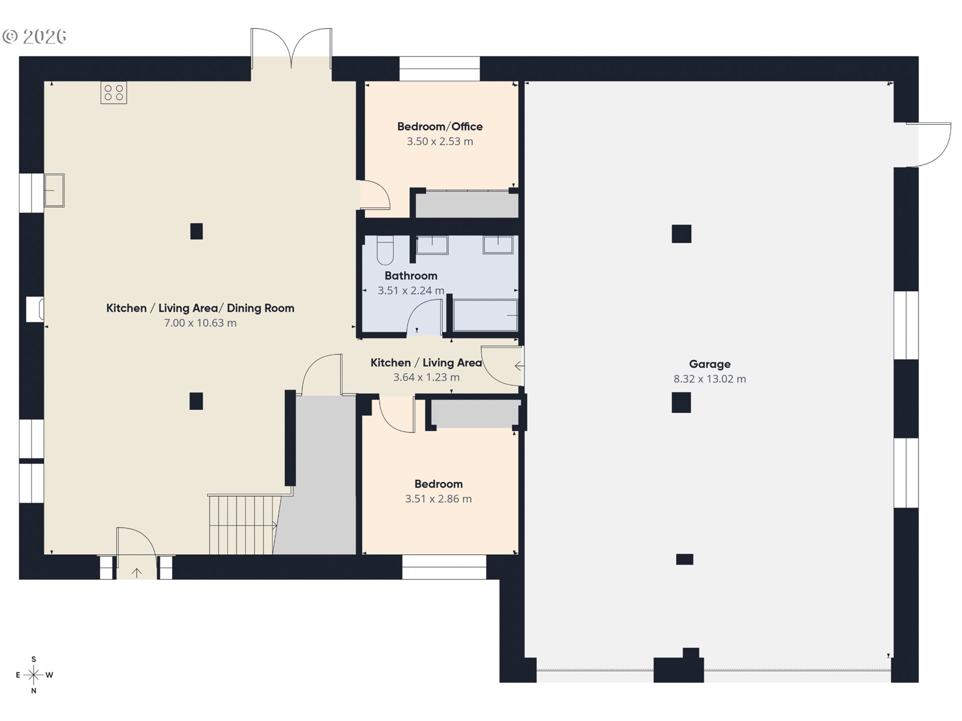 4 Westside Road Trout Lake, WA 98650 - Photo 42 of 45 a picture of a bench in a white building