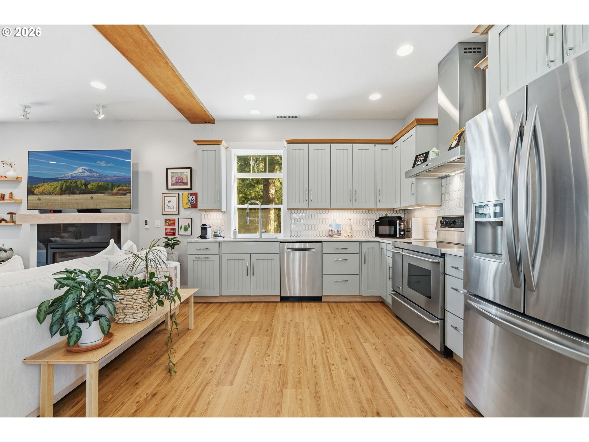 4 Westside Road Trout Lake, WA 98650 - Photo 6 of 45 a kitchen with sink cabinets and stainless steel appliances