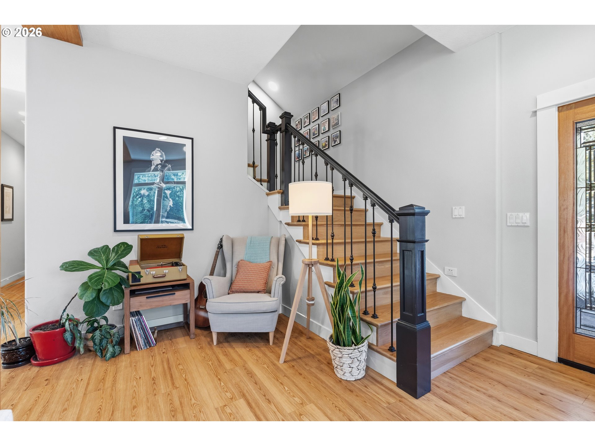 4 Westside Road Trout Lake, WA 98650 - Photo 9 of 45 a living room with furniture and a potted plant