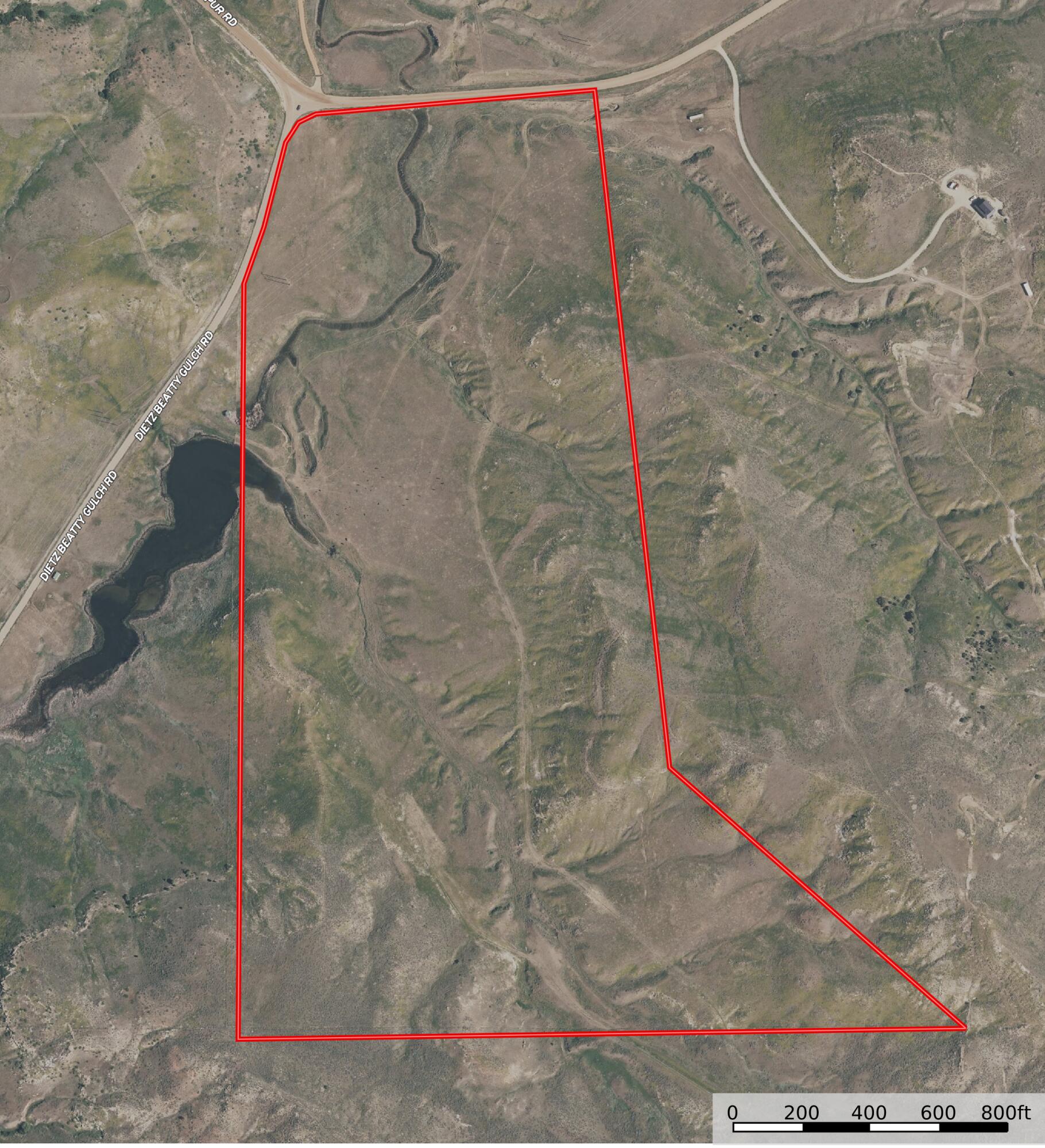 Gulch Road Sheridan, WY 82801 - Photo 9 of 13 Aerial Map