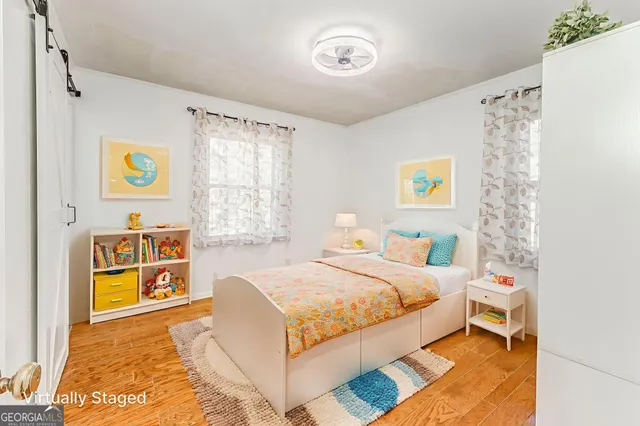 a backyard of a house