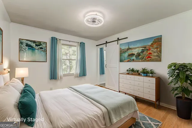 a view of swimming pool with a yard