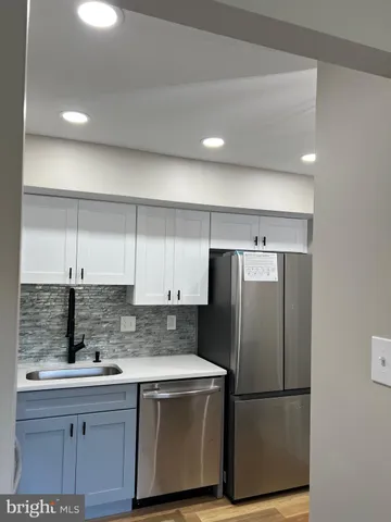 a close view of utility room