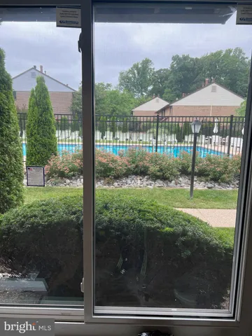 a view of a small yard