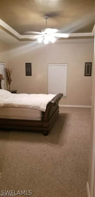 2983 Point Street North Port, FL 34286 - Photo 14 of 19 a bedroom with a bed and a cabinets